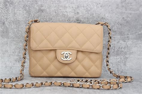 chanel light beige mini flap bag caviar|Mini flap bag, Lambskin, light beige — Fashion .